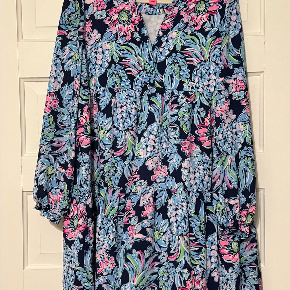 Floral Long Sleeve Dress